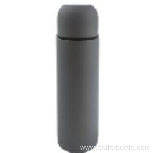 500ml Rubber Printing Solid Color Vacuum Bullet Bottle